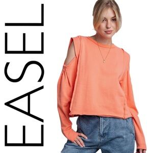 P087:  EASEL NWT TOP CORAL (C1)